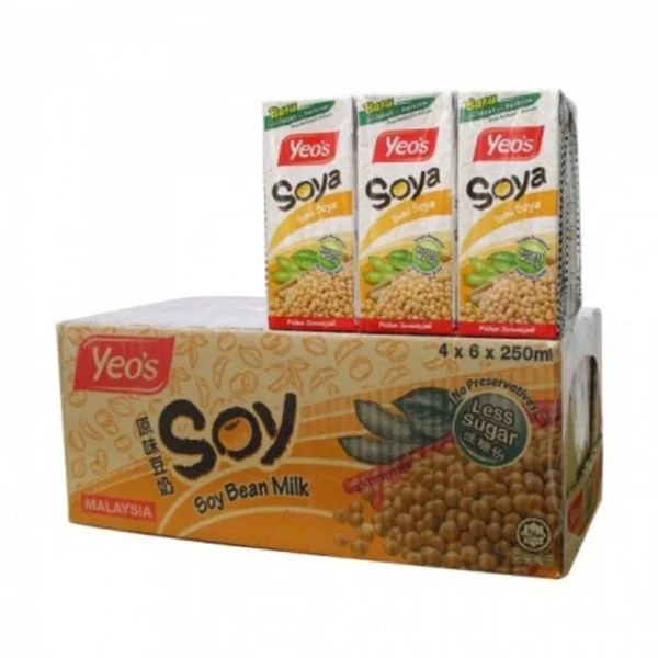 Yeo's Soya Bean (24x250ml)