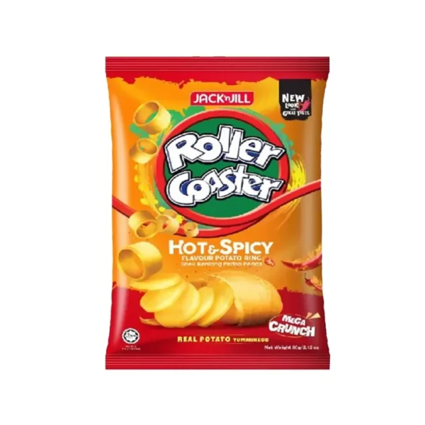 Jack & Jill Roller Coaster Potato Ring - BBQ / Cheese / Hot & Spicy (60g)