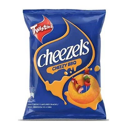 Twisties Cheezels Cheezy BBQ Rings (60g)