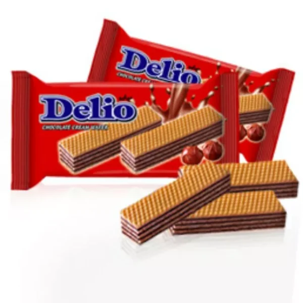 Oriental Delio Wafer Biscuits (24pcs) - Chocolate / Strawberry / Milk / Orange