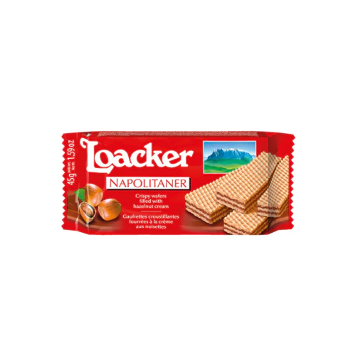 Loacker Wafer Assorted Flavors 45g