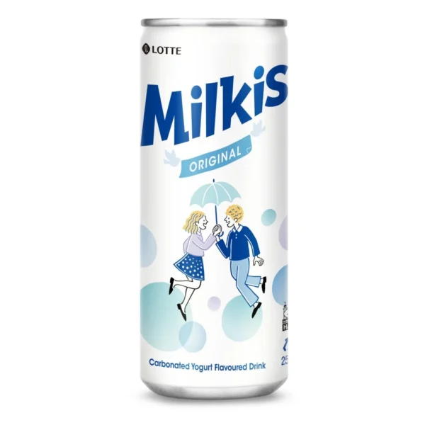 Lotte Milkis & Chilsung (250ml x 30 cans) - Original / Strawberry / Melon / Peach / Lotte Chilsung