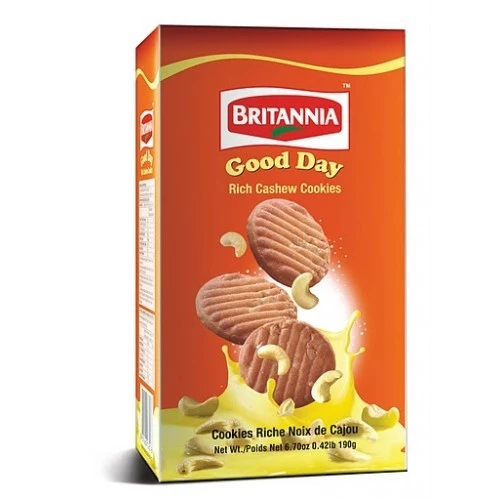 Britannia Good Day Cashew Nut Cookies - 231g