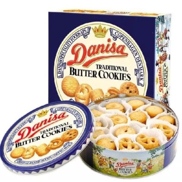 Danisa Traditional Danish Butter Cookies 200G Original Recipe Biscuit Halal