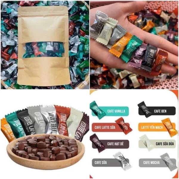 Sugar-Free Coffee Candy Diet Candy Milk Coffee Candy - Mix Flavours